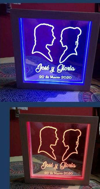 Lámpara de colores 1