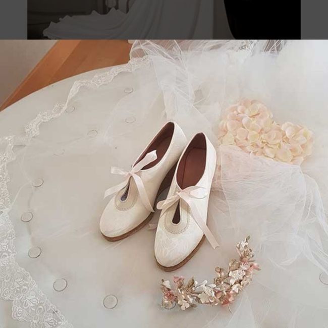 Alpargatas espardeñas Novia Madrid 1