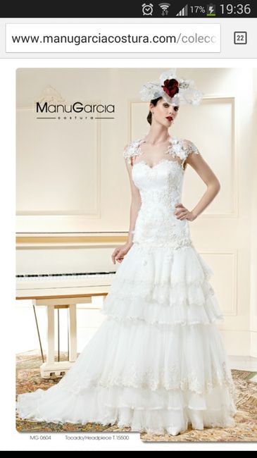 Vestido desmontable manu garcia - 1