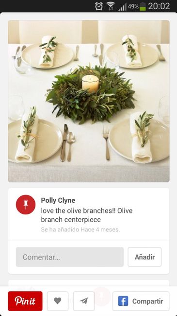 Decoración: temática olivos y aceitunas - 9