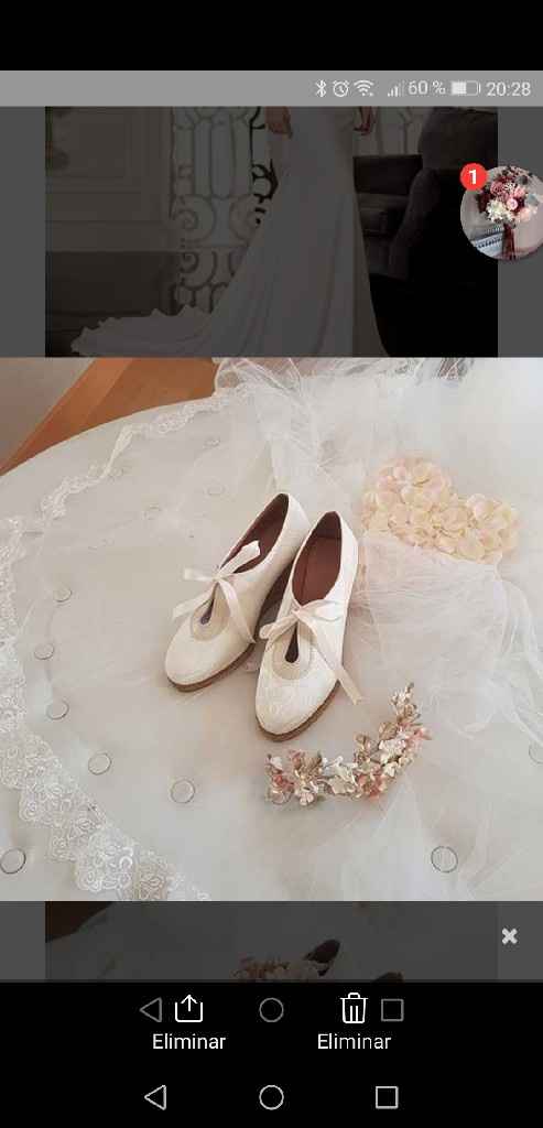 Zapatos de novia con cuña - 1