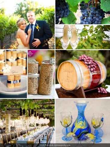 boda tematica vino