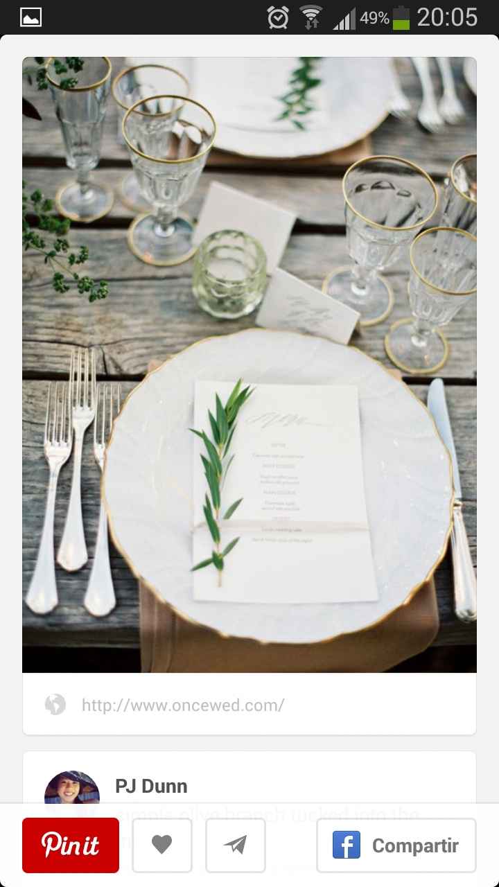 Decoración: temática olivos y aceitunas - 7