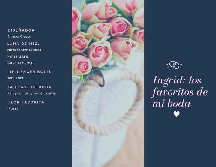 ÚLTIMO PASO: Dime tus favoritos de boda y recibe tus paipáis - 1