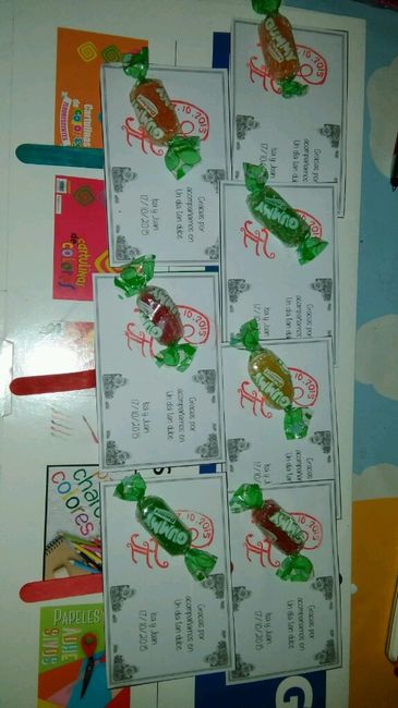 Tarjetas de agradecimiento - 1