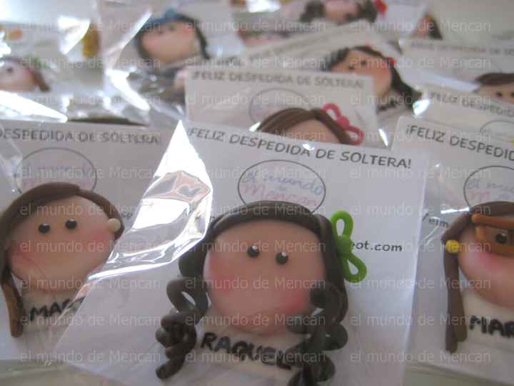 Broches despedida