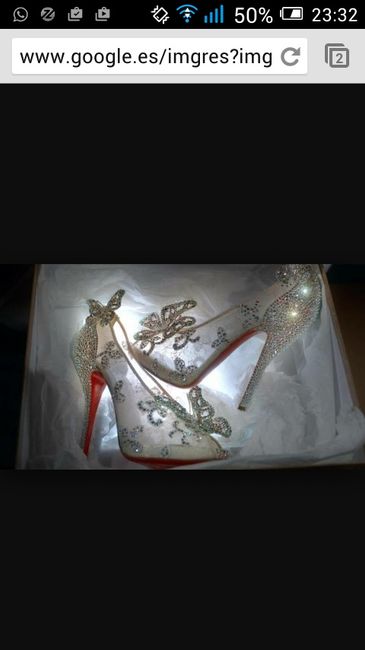 Zapatos de novia transparentes - 1