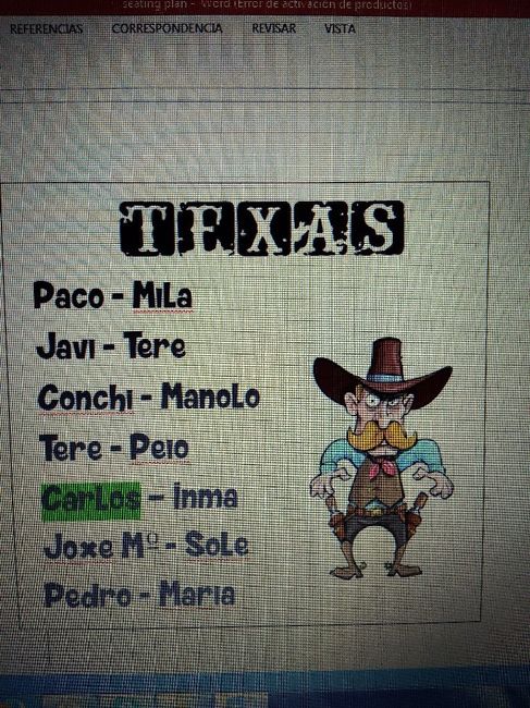 Dudas seating plan 1