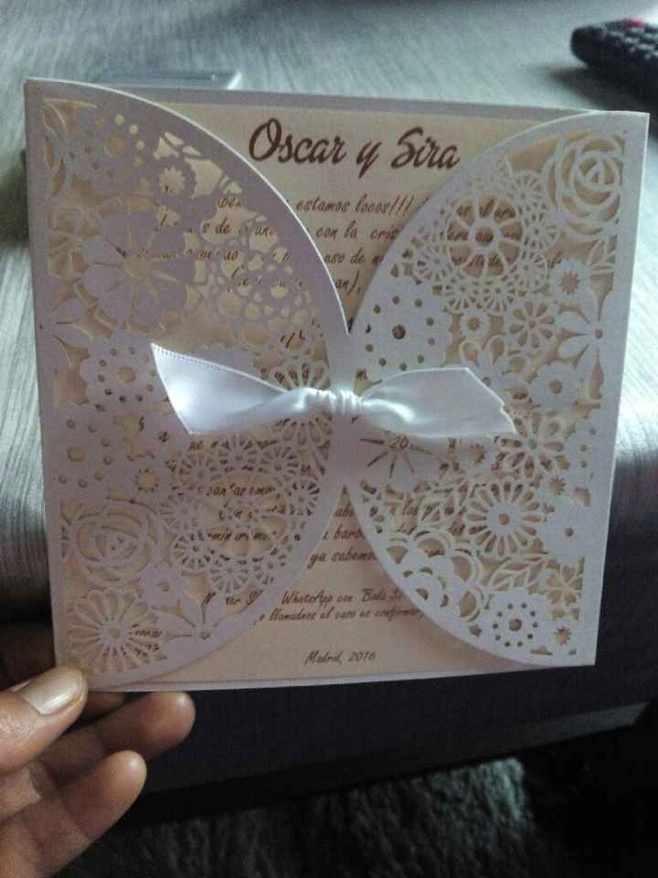 Por fin.... mis invitaciones!!! - 1