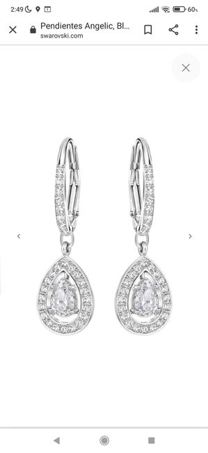 Pendientes novia 👰🏻‍♀️ 2