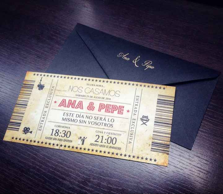 Por fin mis invitaciones!!!!!!! - 2