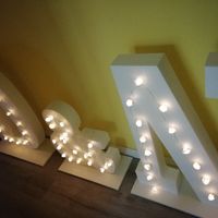 Letras corcho - 1