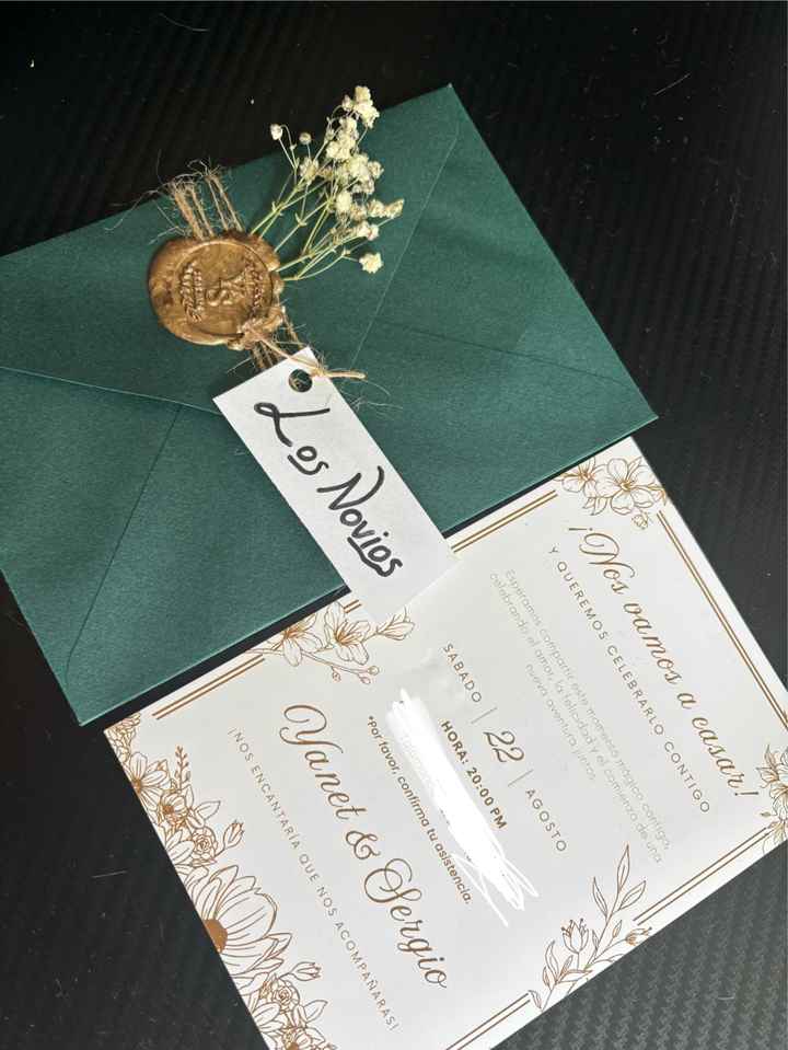 Invitaciones de boda - 1