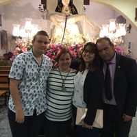 Los novios y los padrinos