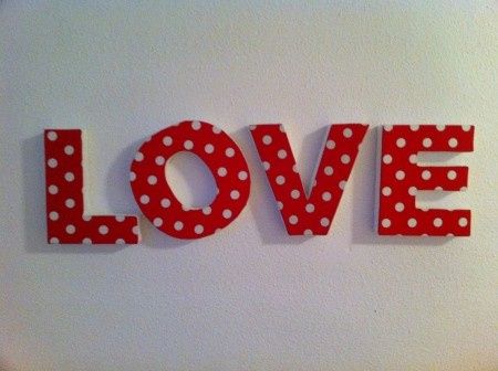 Letras LOVE