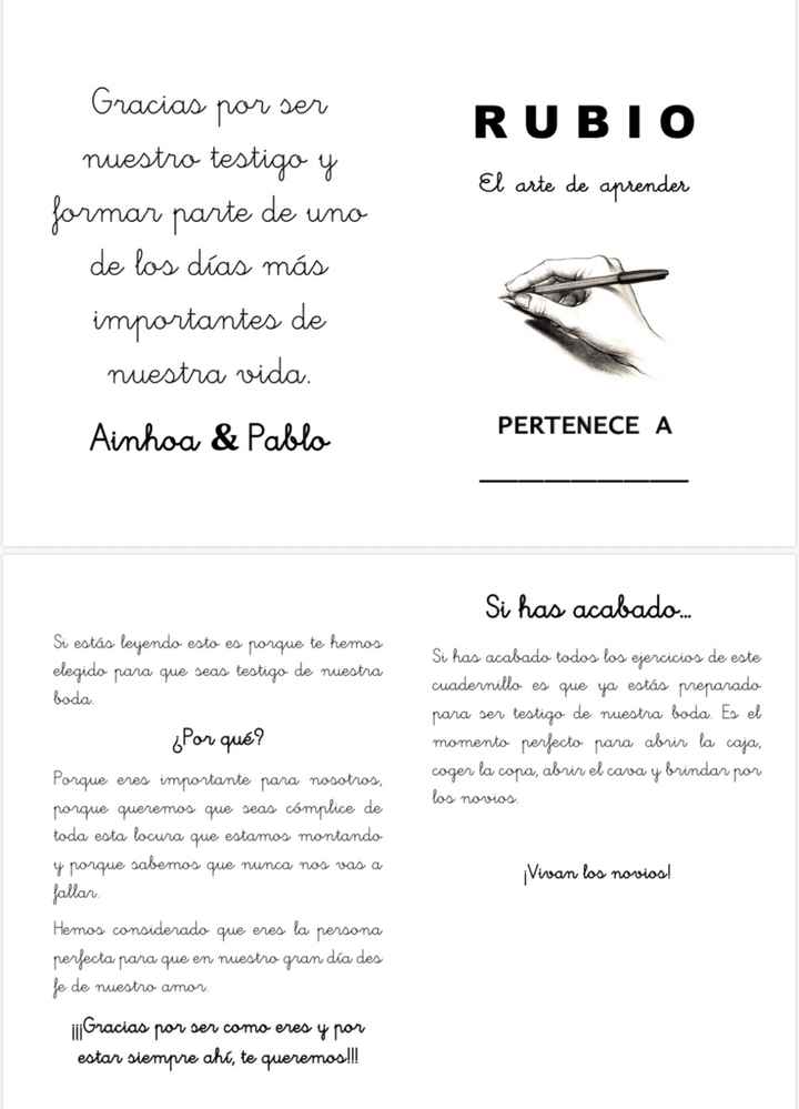 Cuadernos testigos - 1