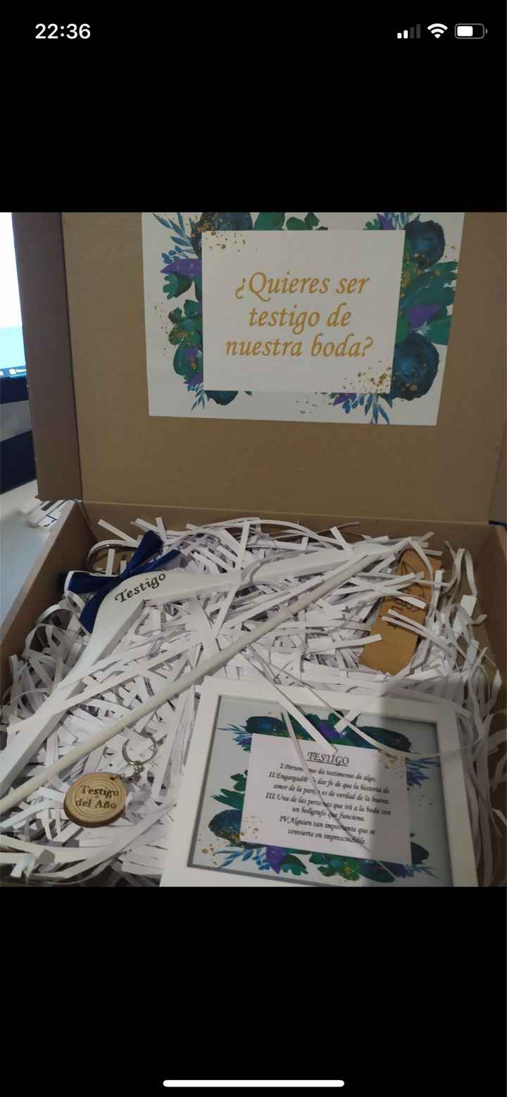 Regalos para testigos!¡ - 2