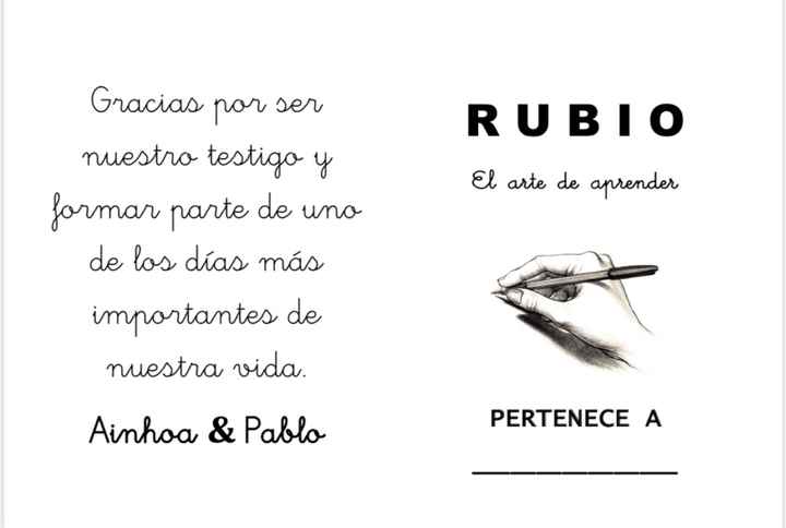 Cuaderno rubio - 1