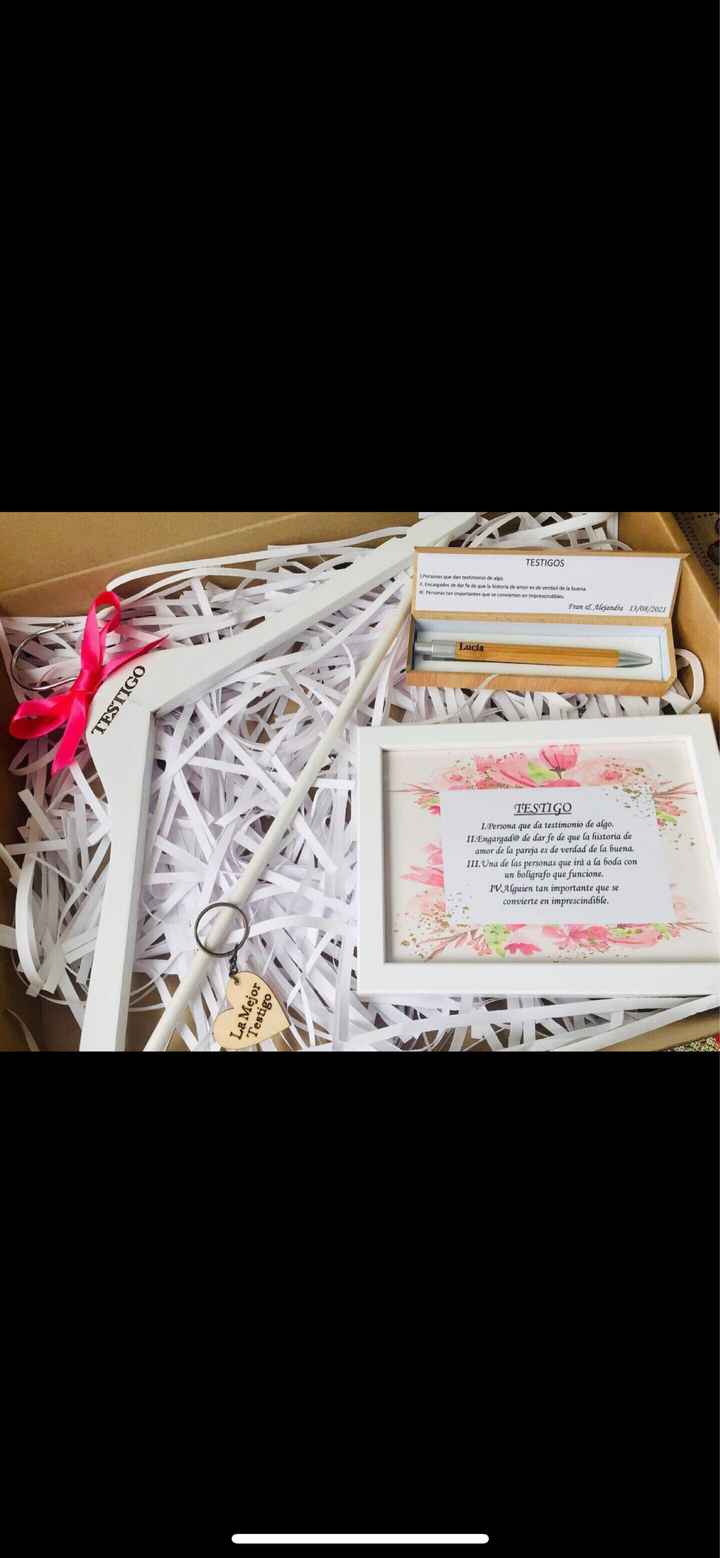 Regalos para mis testigos! - 1