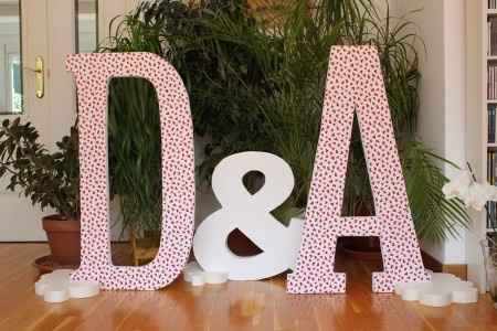 Letras para bodas
