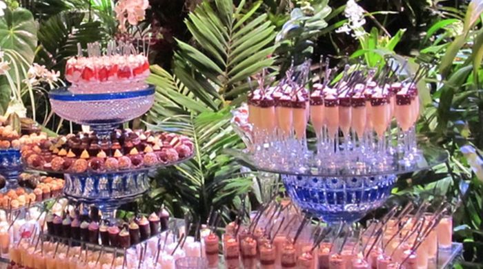 Mesa de chocolates