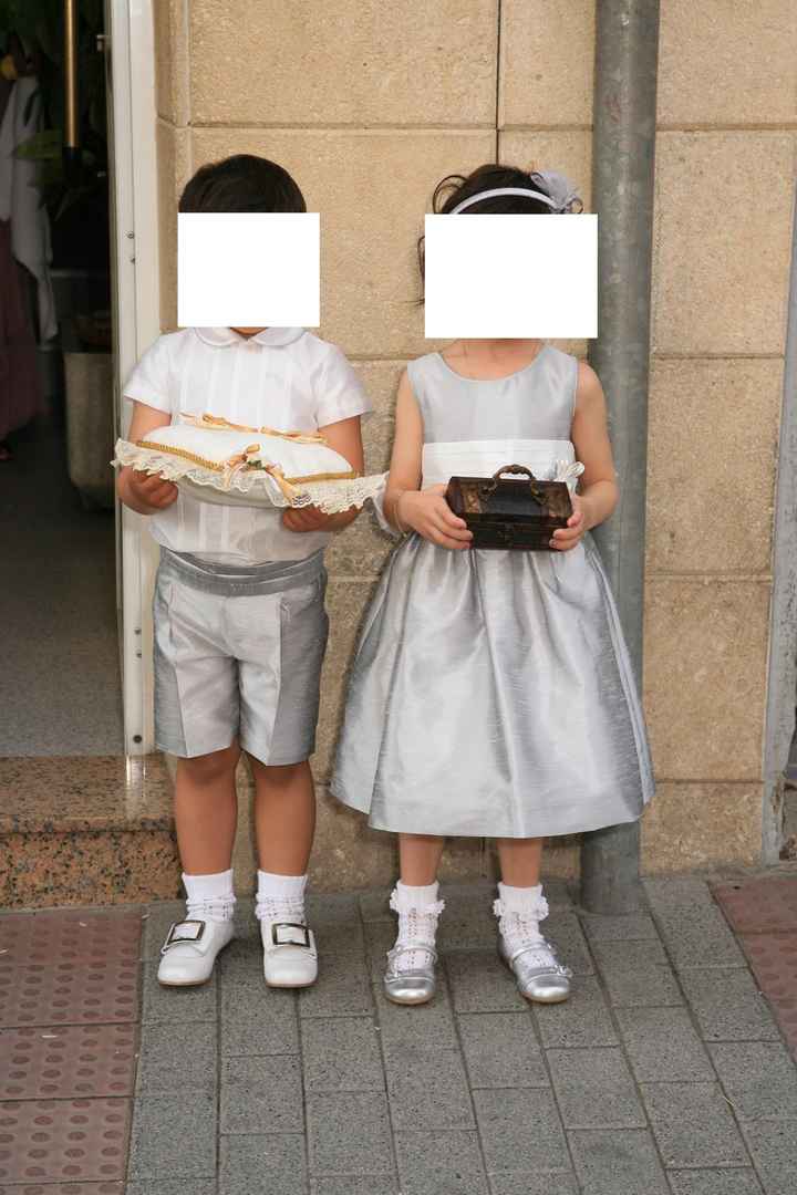 Vestidos niños arras