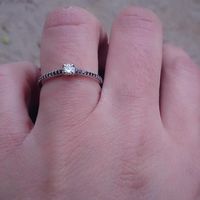 Nuestros anillos de compromiso... - 1