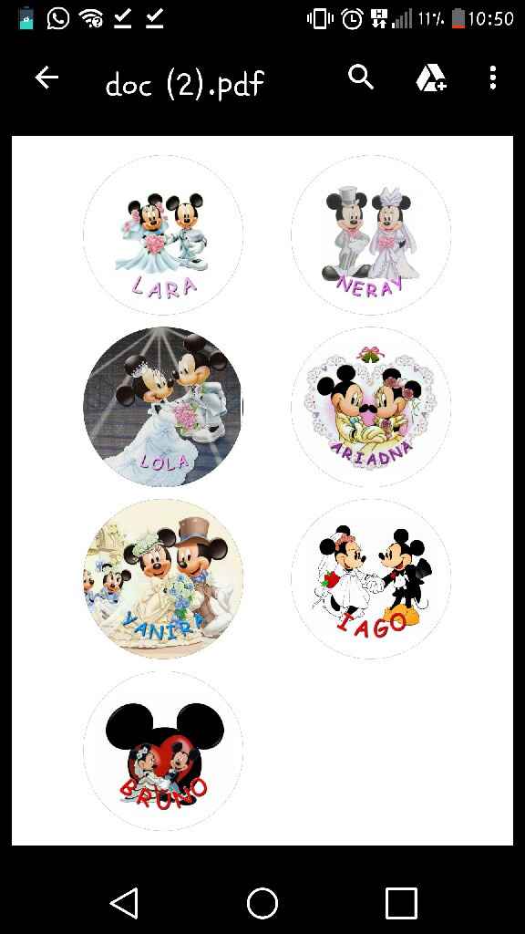 Mis chapas infantiles - 1