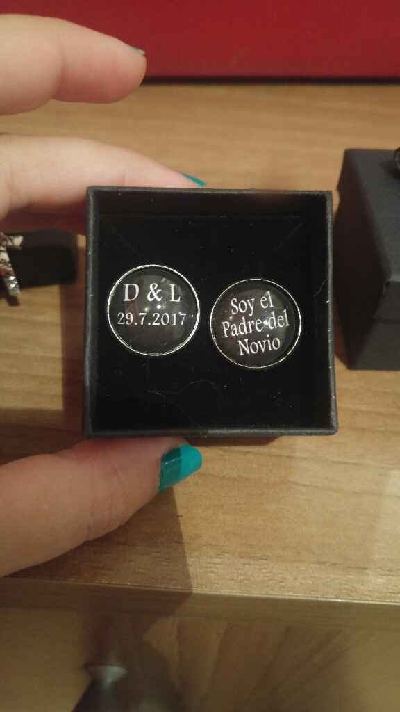 Ya tengo mis gemelos personalizados. - 2