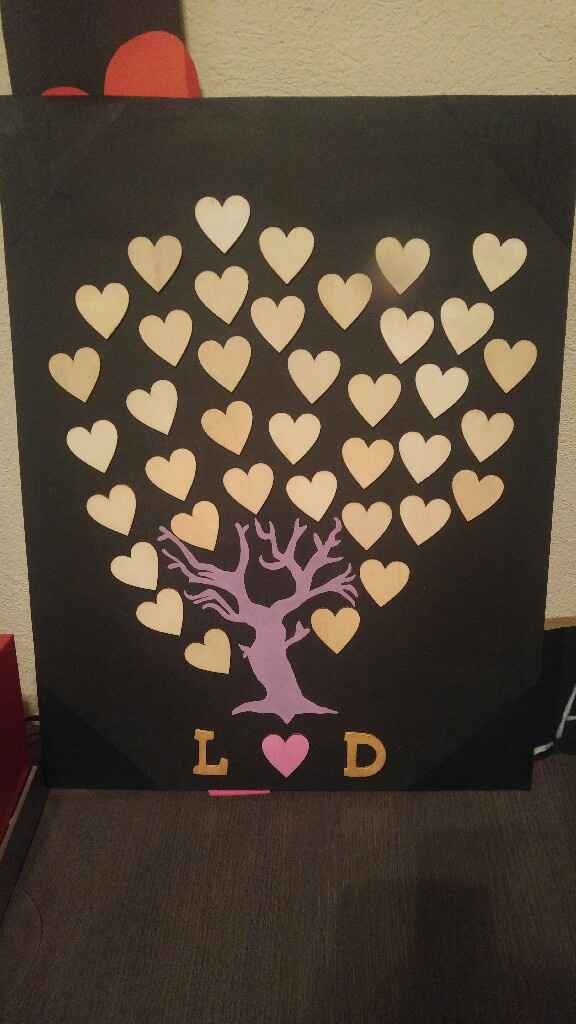 Mi arbol de corazones - 1