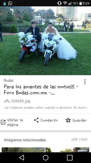 Mi moto dentro del banquete - 2