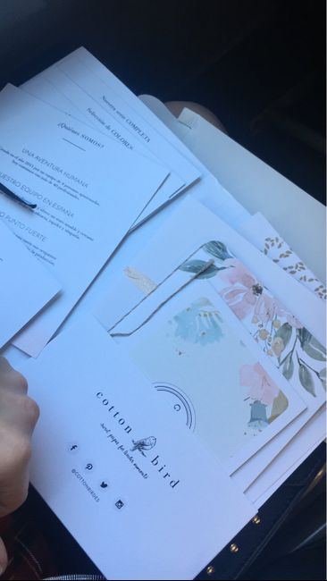 Muestras para las invitacionessss !!!! 