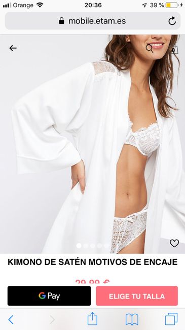 Bata y camisón de novia - 1