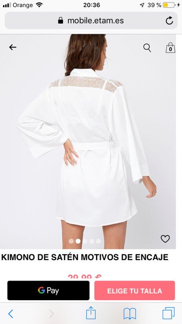 Bata y camisón de novia - 2