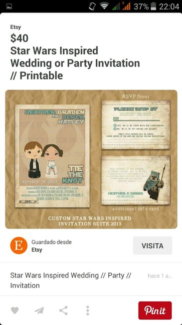 Invitaciones frikis - 2