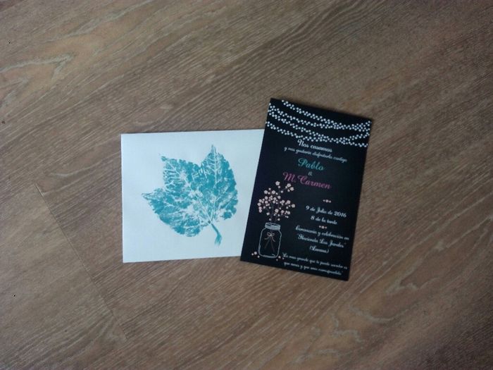 Por fin mis invitaciones!!! - 2