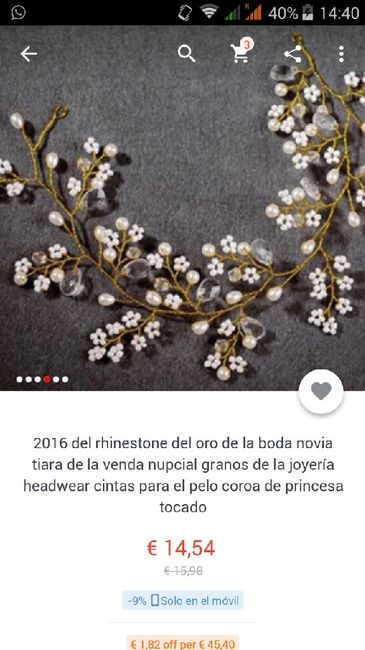Tocado novia - 1