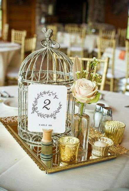Centros de mesa boda romántica - 13