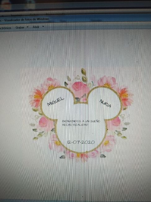 Diseño general de la boda 1