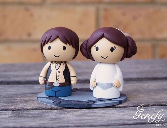 hans solo y Leia