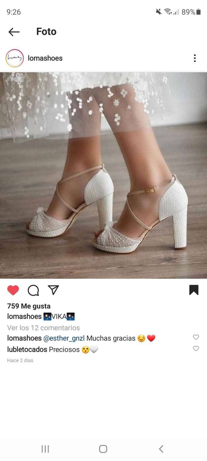 Zapatos de novia - 1