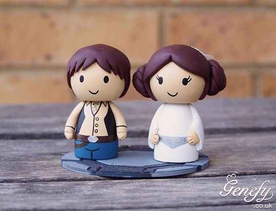 hans solo y Leia