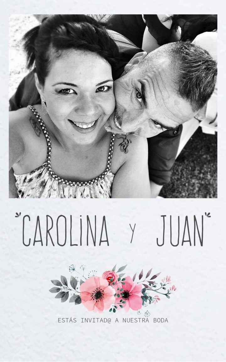  Invitaciones de boda - 1