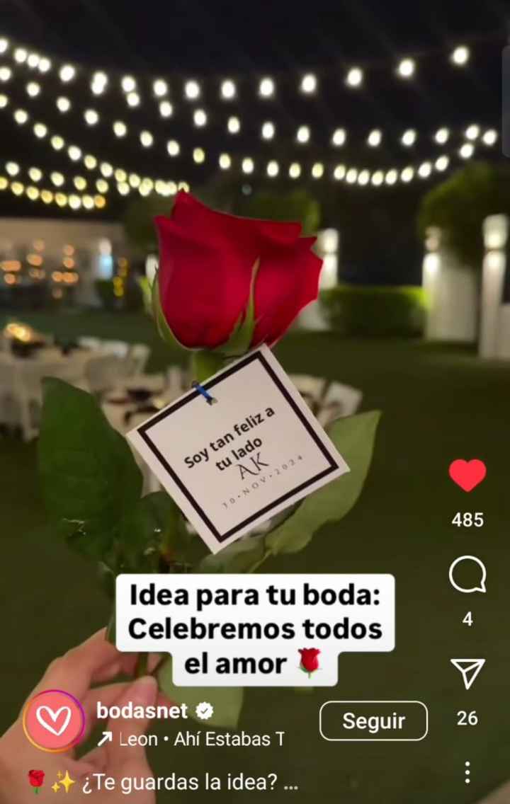 Idea Original: Flores para Parejas de Invitados🌹💐 - 3
