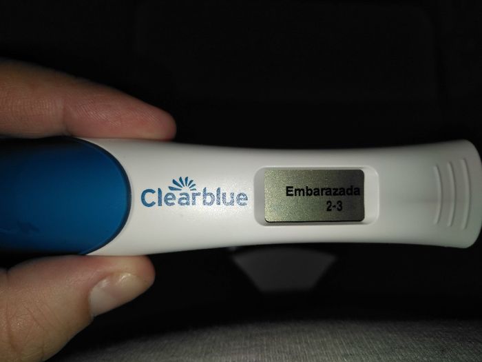Test de embarazo positivo 2 días después de la regla 1