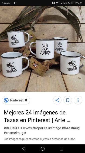 Tazas como detalle - 2