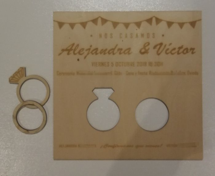 Ya tenemos las invitaciones!!! - 2