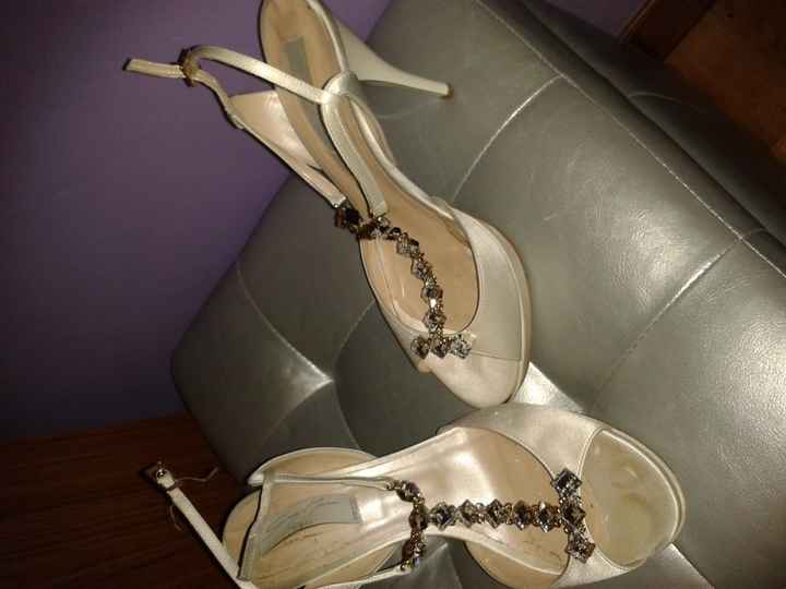 mis sandalias de boda