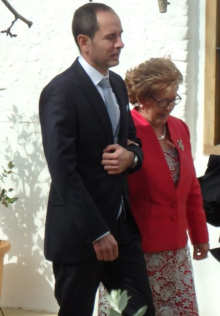 el novio y la madrina