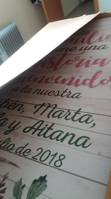 Cartel Bienvenida